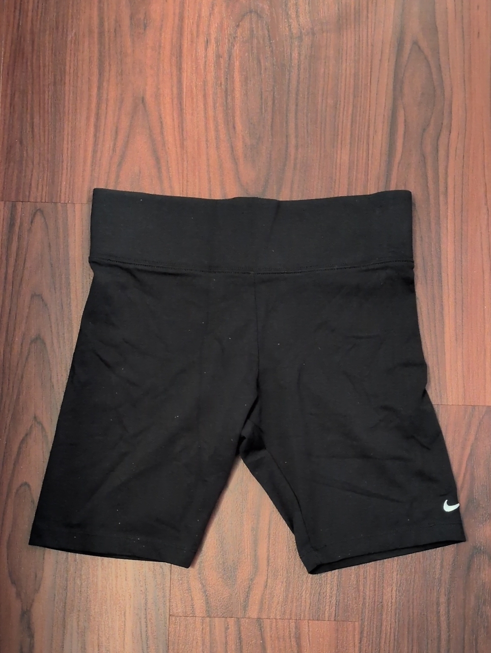 Nike Black Women's Performance Bike Shorts with Small Swoosh